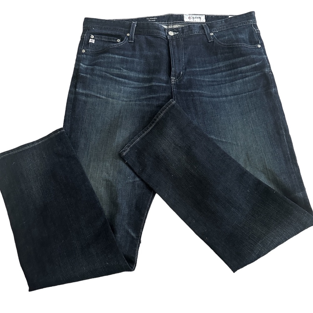 Men’s AG Adriano Goldschmied Everett Slim Straight Jeans 40 x 35 Tall